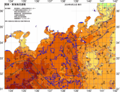 関東・東海海況速報/広域(2024/08/21)