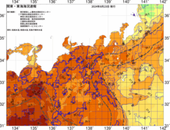 関東・東海海況速報/広域(2024/08/23)