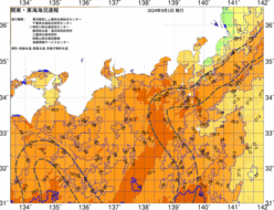 関東・東海海況速報/広域(2024/09/01)