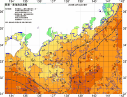 関東・東海海況速報/広域(2024/10/21)