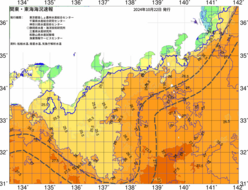 関東・東海海況速報/広域(2024/10/22)