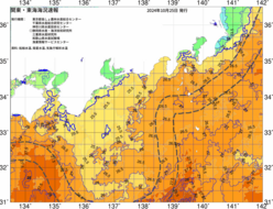 関東・東海海況速報/広域(2024/10/25)