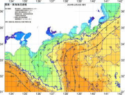 関東・東海海況速報/広域(2024/12/25)