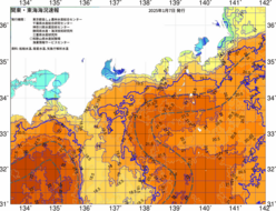 関東・東海海況速報/広域(2025/01/07)