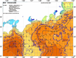 関東・東海海況速報/広域(2025/01/09)