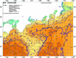 関東・東海海況速報/広域(2025/01/15)