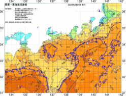 関東・東海海況速報/広域(2025/01/17)