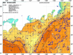 関東・東海海況速報/広域(2025/01/20)