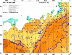 関東・東海海況速報/広域(2025/01/21)