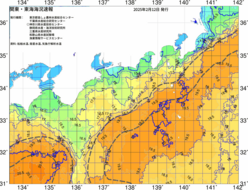 関東・東海海況速報/広域(2025/02/12)