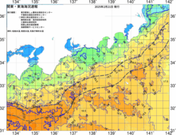 関東・東海海況速報/広域(2025/02/21)