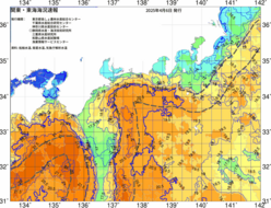 関東・東海海況速報/広域(2025/04/06)