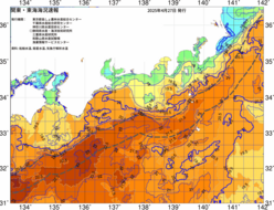 関東・東海海況速報/広域(2025/04/27)