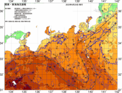 関東・東海海況速報/広域(2025/06/25)