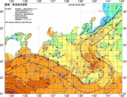 関東・東海海況速報/広域(2025/07/03)