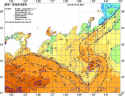 関東・東海海況速報/広域(2025/07/04)