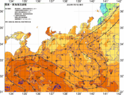 関東・東海海況速報/広域(2025/07/07)