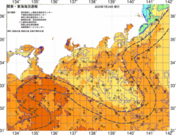 関東・東海海況速報/広域(2025/07/14)