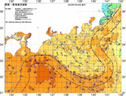 関東・東海海況速報/広域(2025/07/16)