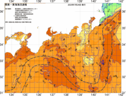 関東・東海海況速報/広域(2025/07/24)