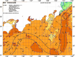関東・東海海況速報/広域(2025/07/25)