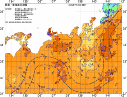 関東・東海海況速報/広域(2025/07/29)