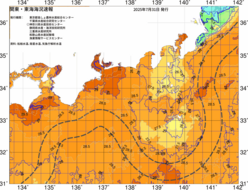 関東・東海海況速報/広域(2025/07/31)