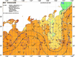 関東・東海海況速報/広域(2025/08/10)