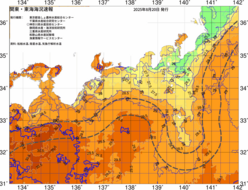 関東・東海海況速報/広域(2025/08/20)