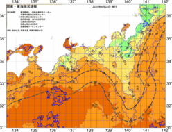 関東・東海海況速報/広域(2025/08/22)