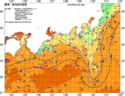 関東・東海海況速報/広域(2025/08/23)
