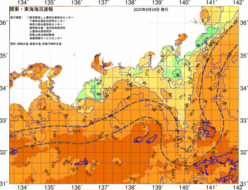 関東・東海海況速報/広域(2025/08/24)