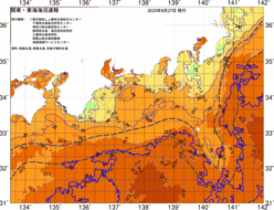 関東・東海海況速報/広域(2025/08/27)