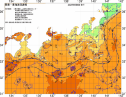 関東・東海海況速報/広域(2025/09/08)