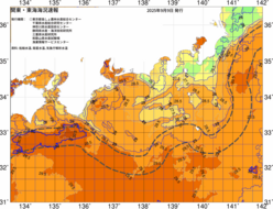 関東・東海海況速報/広域(2025/09/09)