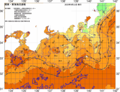 関東・東海海況速報/広域(2025/09/11)