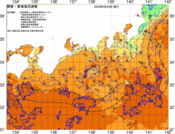 関東・東海海況速報/広域(2025/09/14)