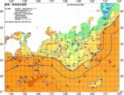 関東・東海海況速報/広域(2025/09/25)