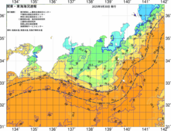 関東・東海海況速報/広域(2025/09/30)