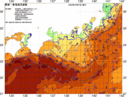 関東・東海海況速報/広域(2025/10/07)