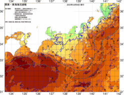 関東・東海海況速報/広域(2025/10/08)