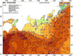 関東・東海海況速報/広域(2025/10/09)