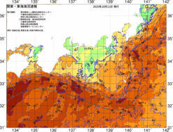 関東・東海海況速報/広域(2025/10/11)