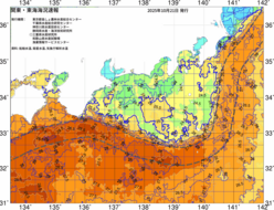 関東・東海海況速報/広域(2025/10/21)