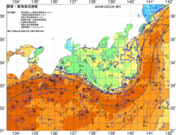 関東・東海海況速報/広域(2025/10/22)