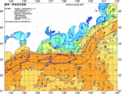 関東・東海海況速報/広域(2025/11/22)
