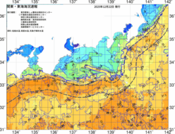 関東・東海海況速報/広域(2025/12/22)