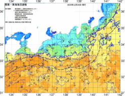 関東・東海海況速報/広域(2025/12/25)