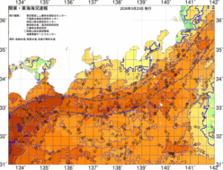 関東・東海海況速報/広域(2026/05/25)