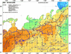 関東・東海海況速報/広域(2026/06/28)